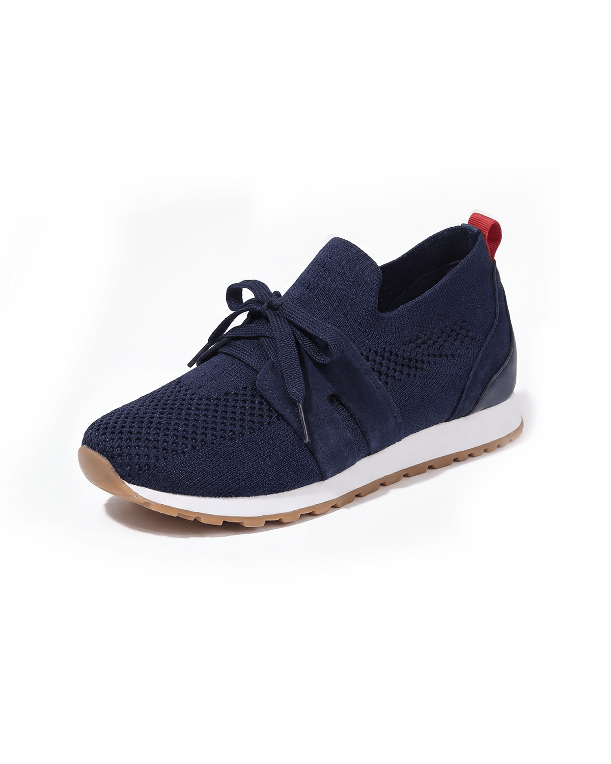 Women’s Casual Sneakers- Knit Lace-Up