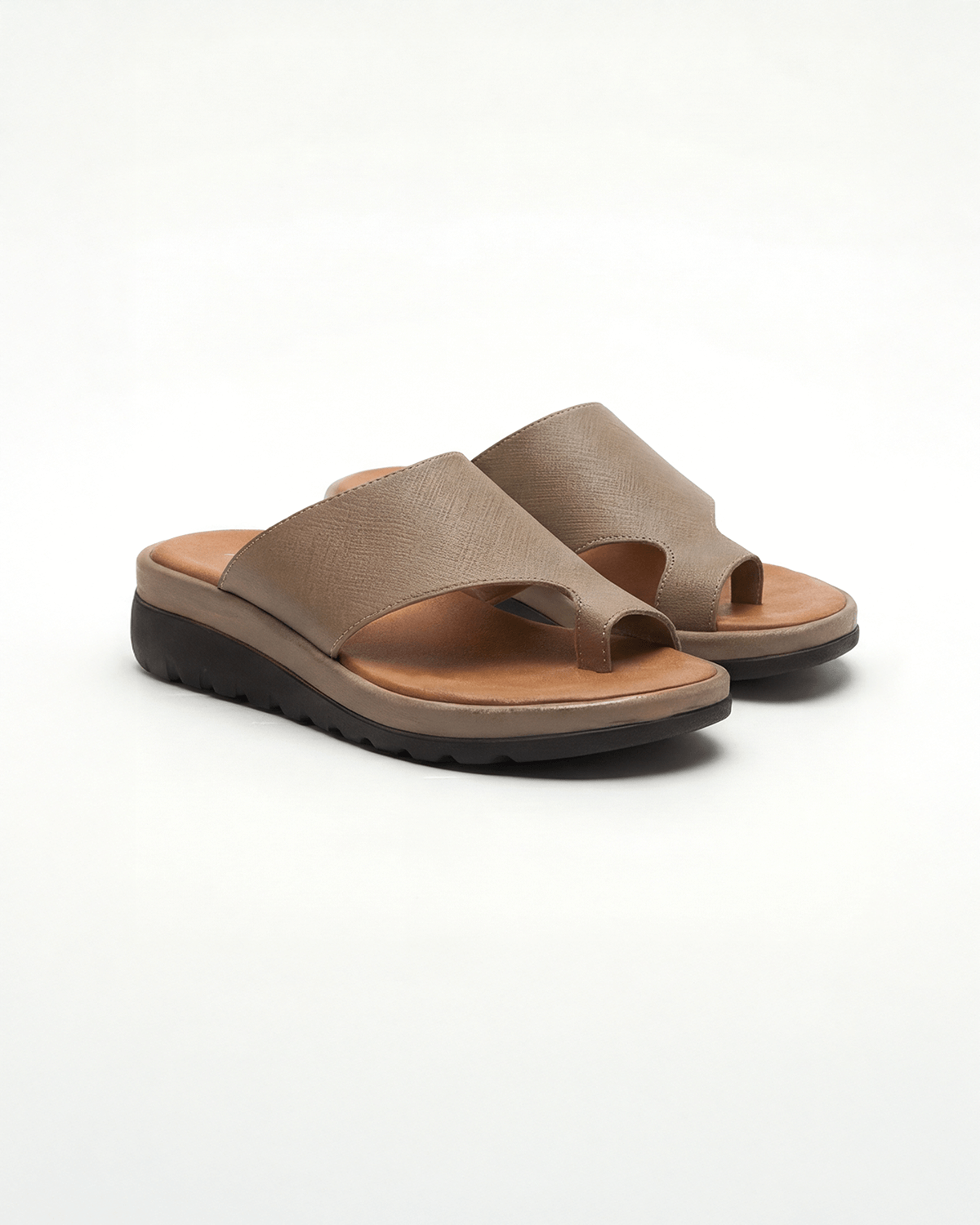 Women’s Platform Slide Sandals- Toe-Loop