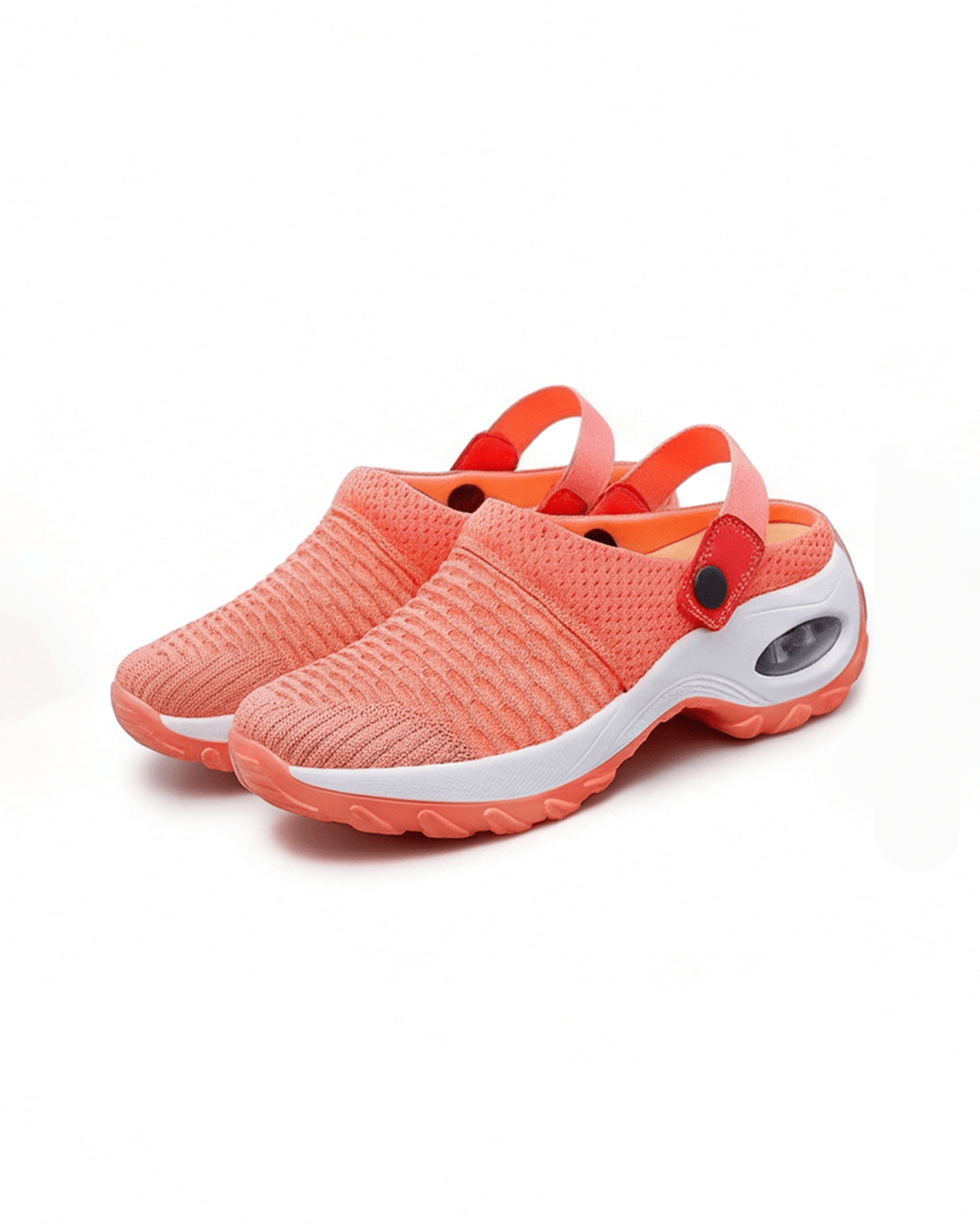 Women’s Heel Strap Mesh Clog Sneakers