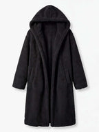 Women’s Hooded Faux Fur Long Coat