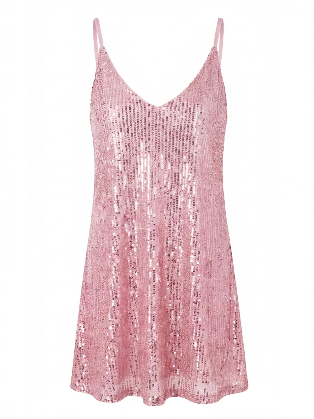 Women’s Sequin V-Neck Mini Party Dress