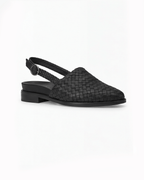 Women’s Woven Slingback Flats- Pointed Toe