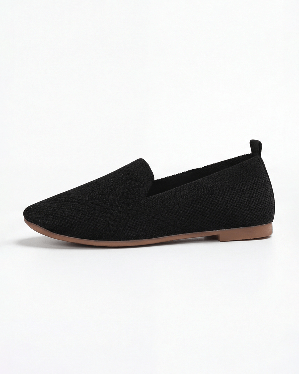 Women’s Loafer Flats – Knit Slip-On