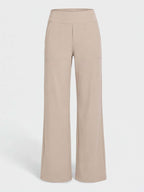 Women’s High-Waist Straight-Leg Trousers