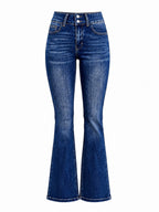 Women’s High-Waist Flared Leg Jeans