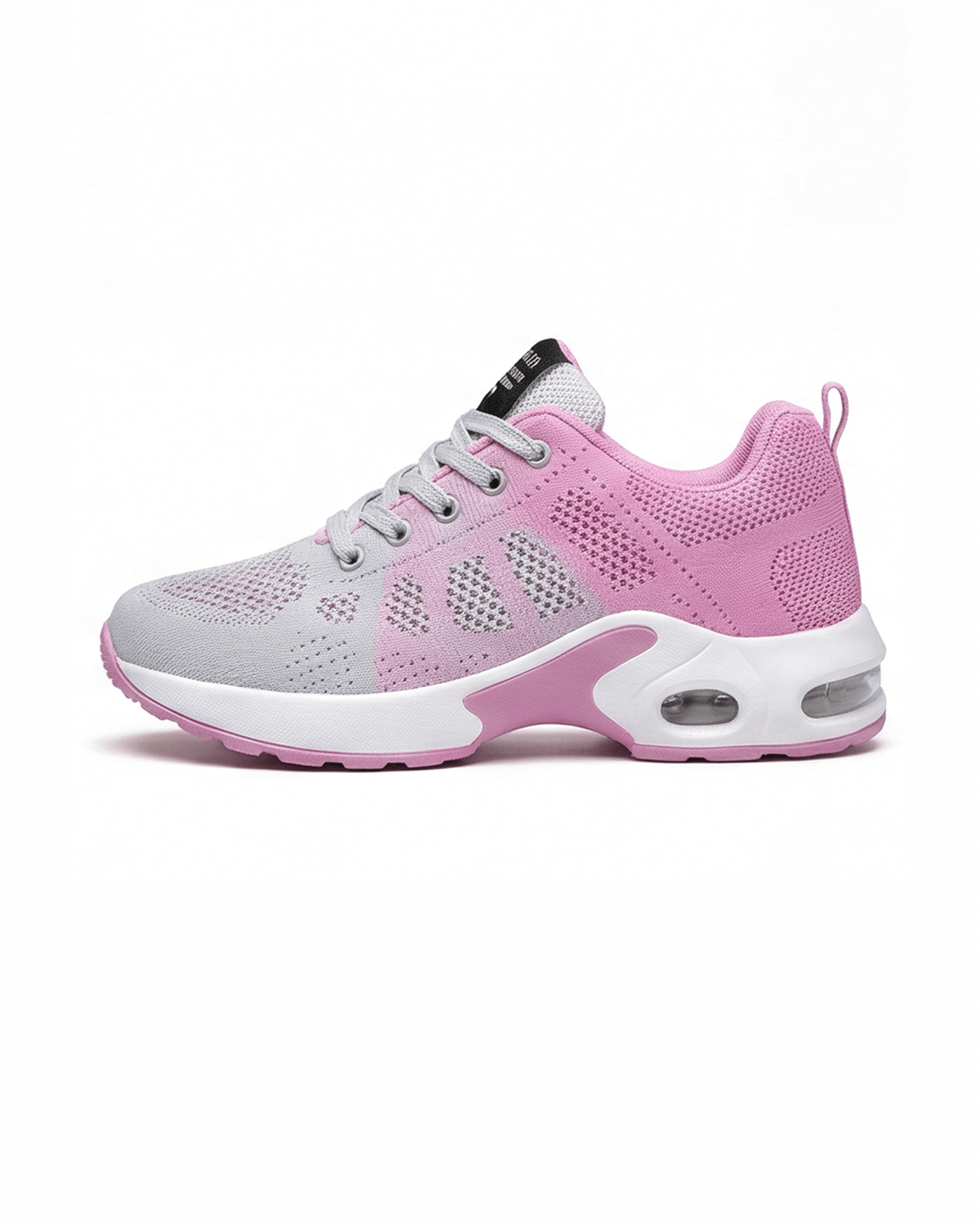 Women’s Breathable Casual Sneakers- Knit Lace-Up