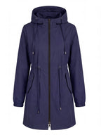 Women’s Hooded Drawstring Utility Jacket
