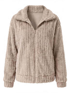 Women’s Plush Fleece Zip-Up Jacket