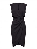 Women’s Sleeveless Ruched Knee-Length Dress
