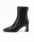 Women’s Block Heel Ankle Boots - Square-Toe