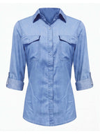 Women’s Oversized Denim Shirt