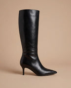 Aria Pointed Toe Knee-High Boots