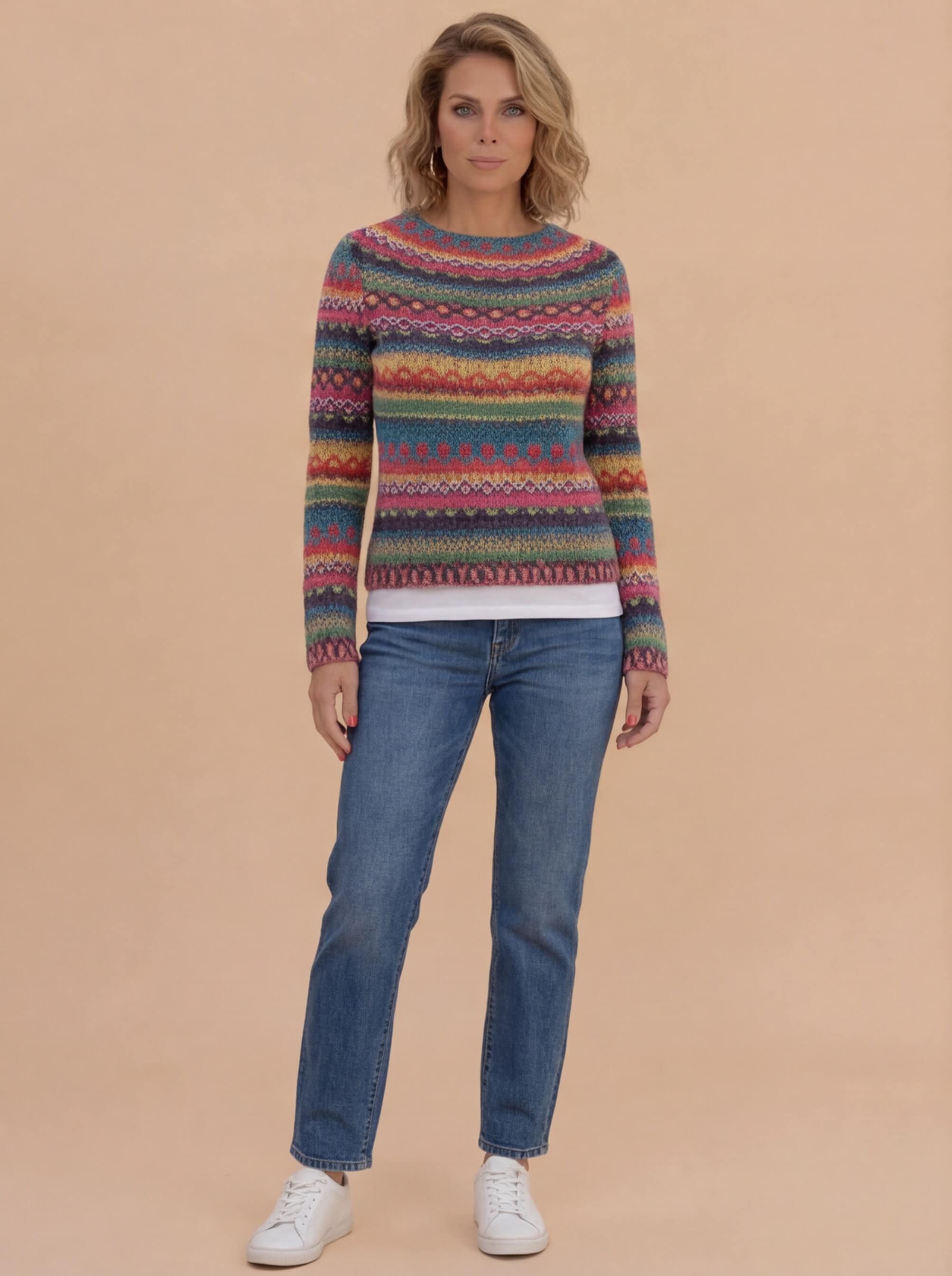Women’s Knit Sweater – Colourful, Cozy & Unique