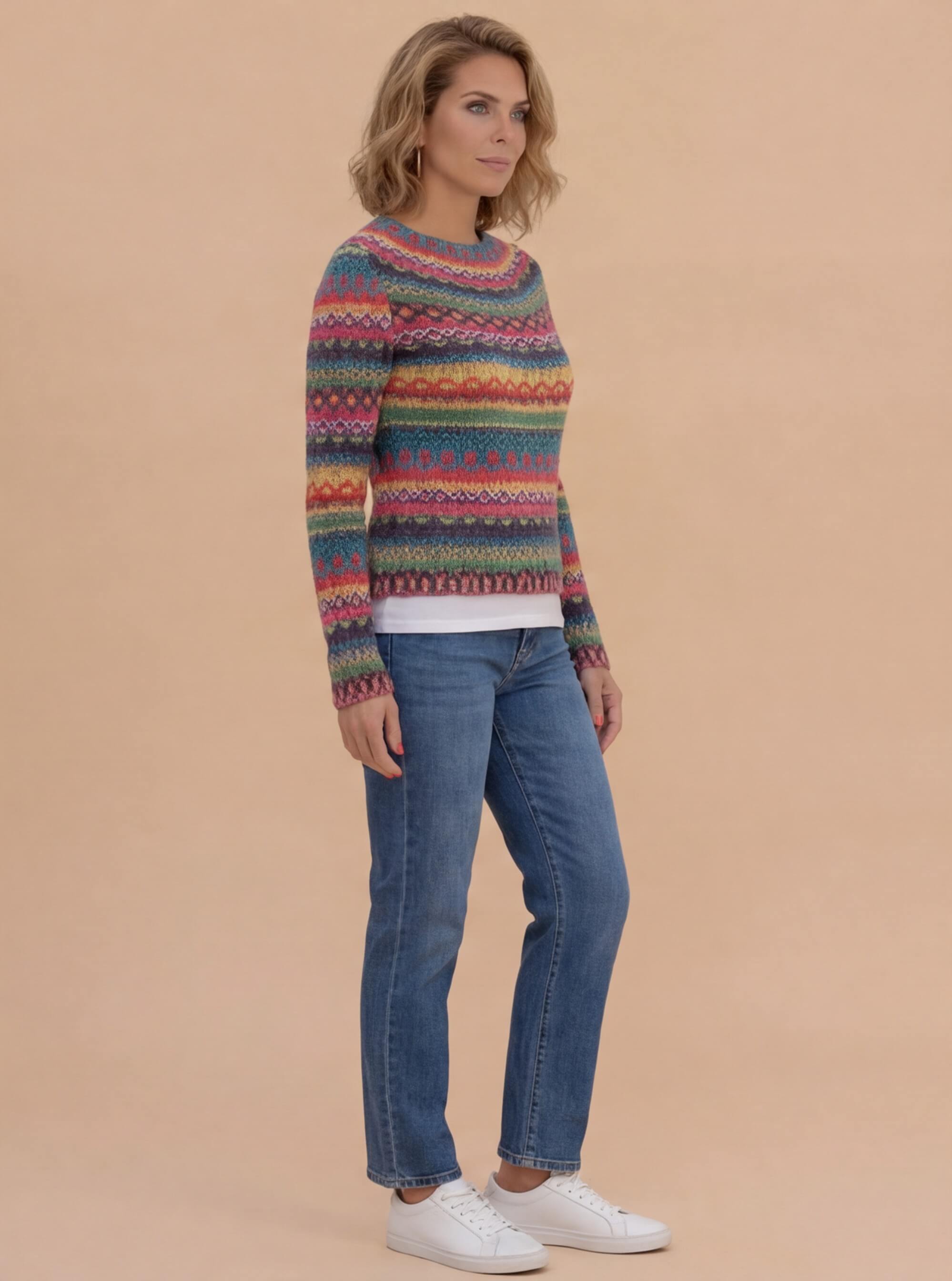Women’s Knit Sweater – Colourful, Cozy & Unique
