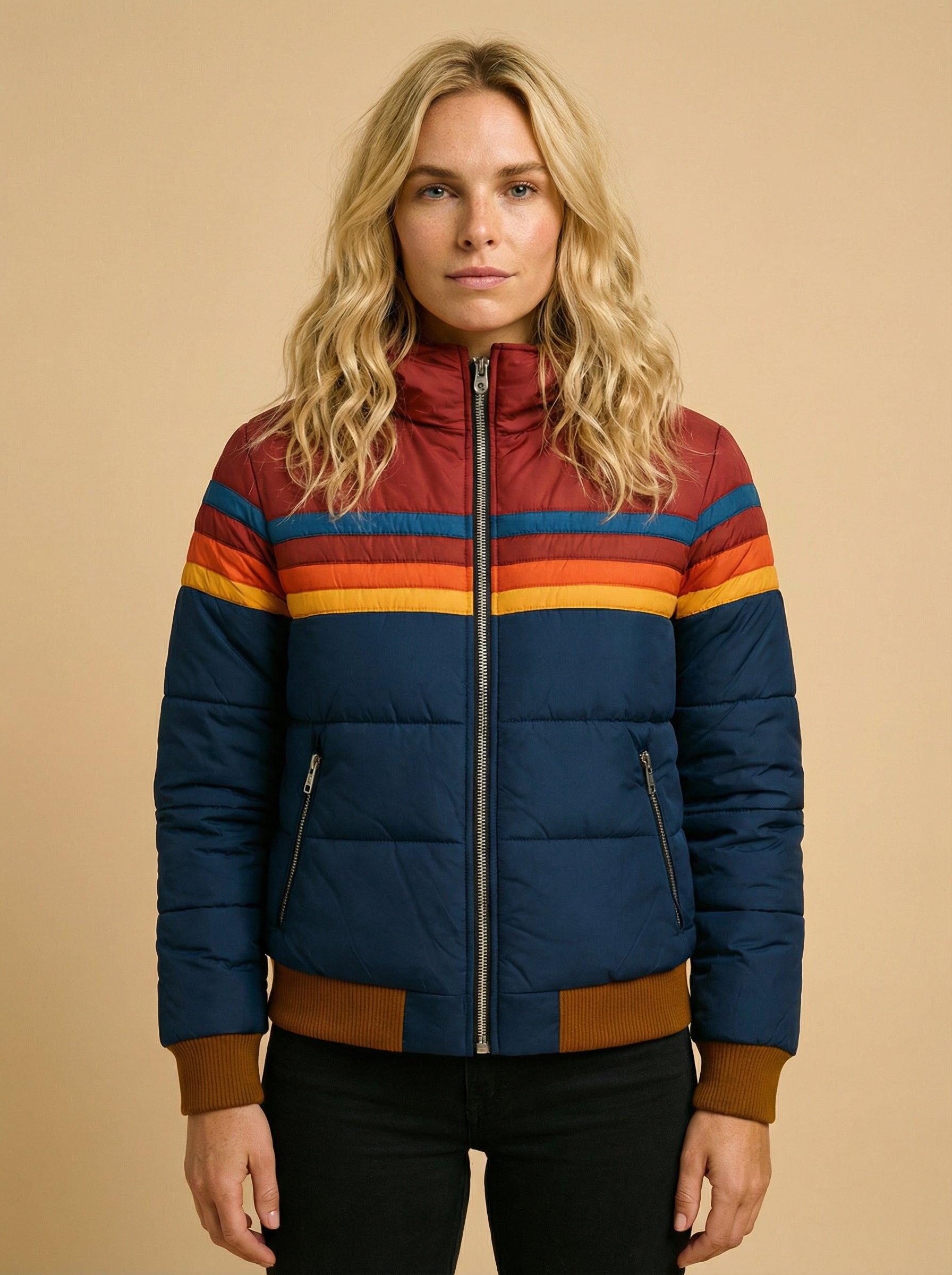 Women’s Waterproof Rain Jacket – Lightweight Warmth & Modern Style