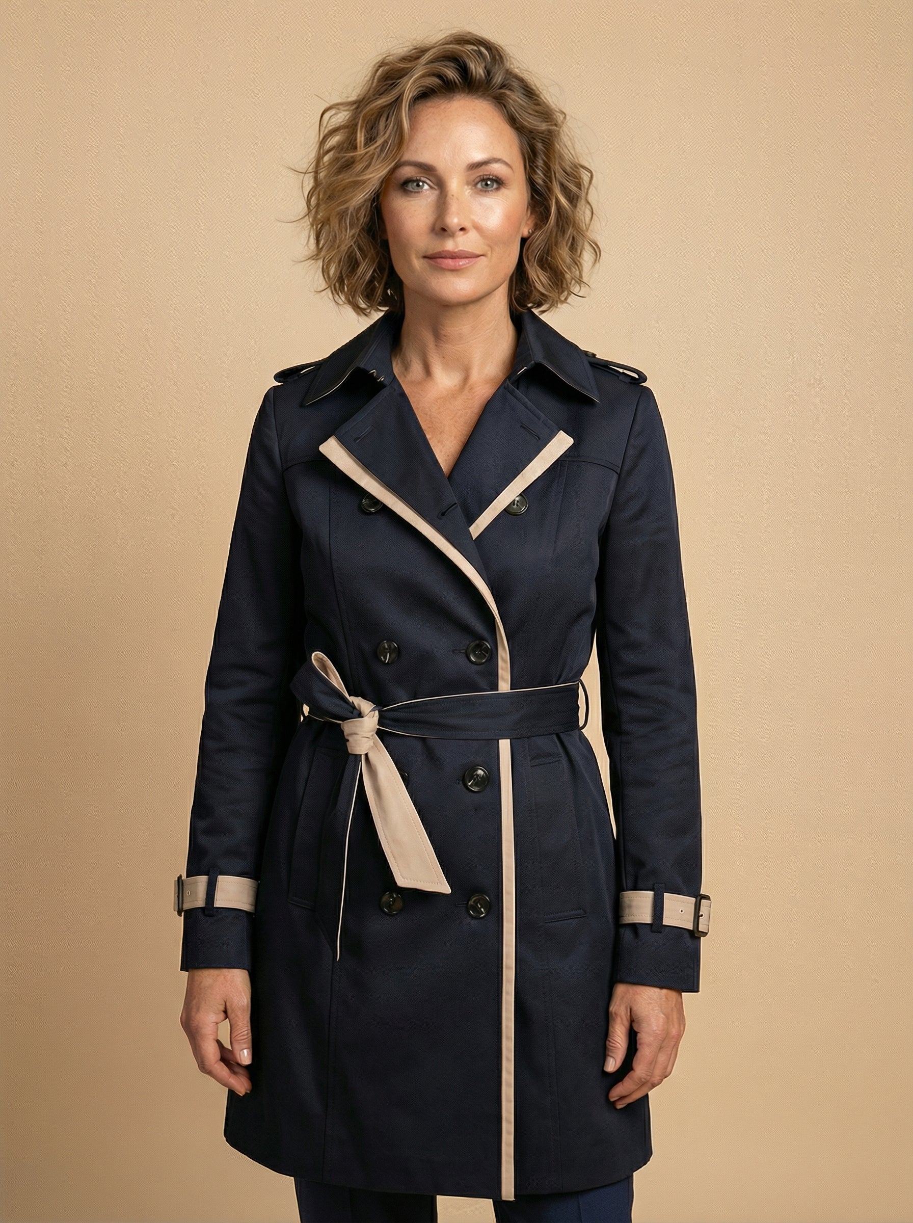 Women’s Elegant Long Trench Coat – Timeless Silhouette & Everyday Sophistication