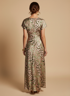 Women’s Satin Maxi Evening Dress