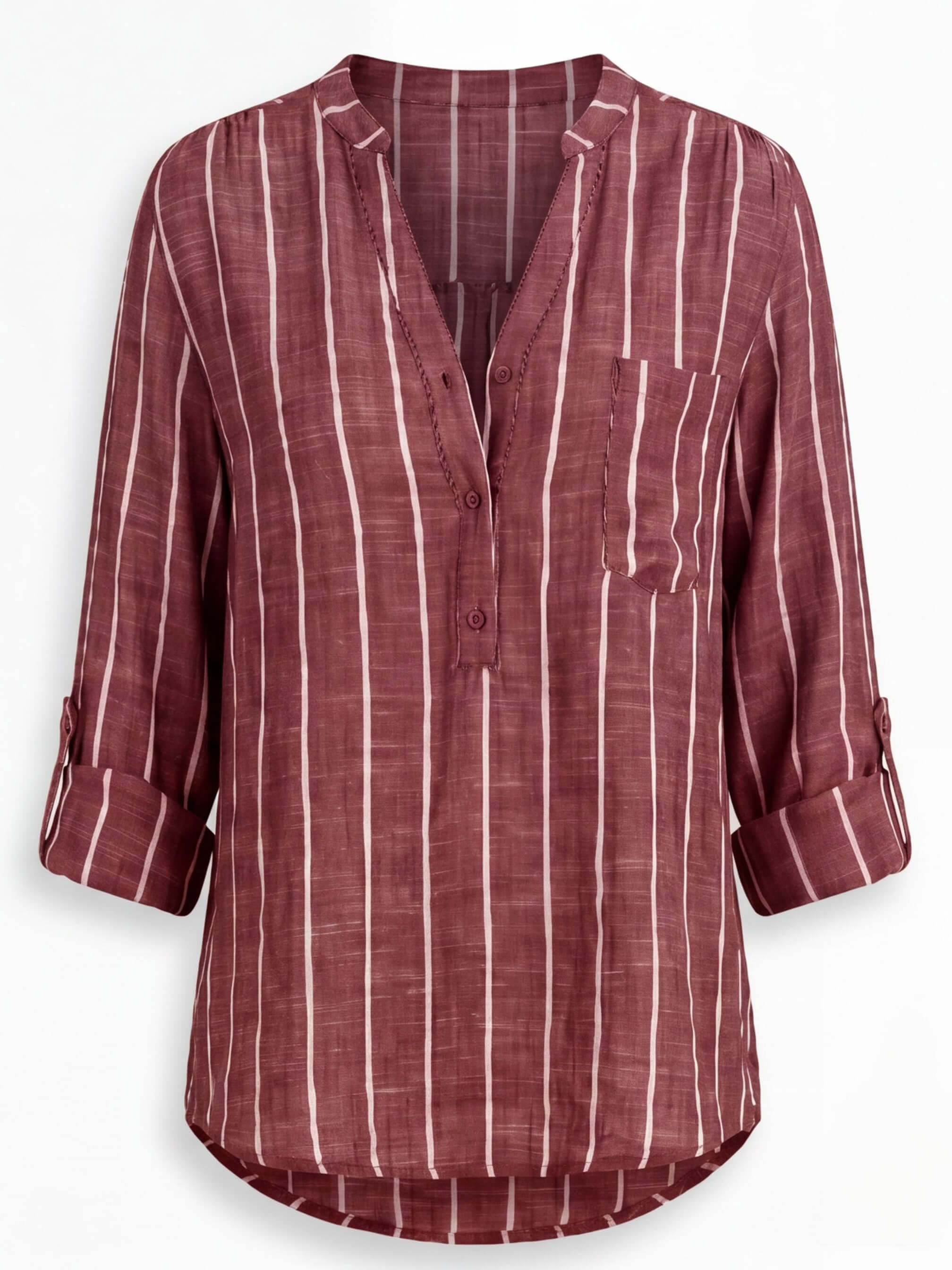 Women’s Striped Summer Blouse – Lightweight & Effortless Style