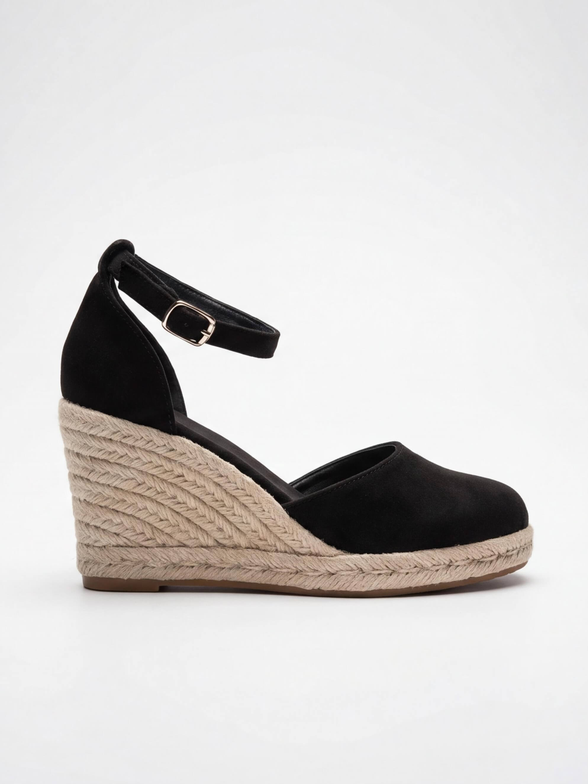 Women’s Wedge Pumps Espadrille- Ankle-Strap