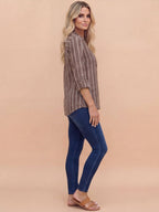 Women’s Striped Summer Blouse – Lightweight & Effortless Style